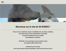 Tablet Screenshot of 3d-nordic.com